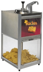 Nacho chip and cheese warmer